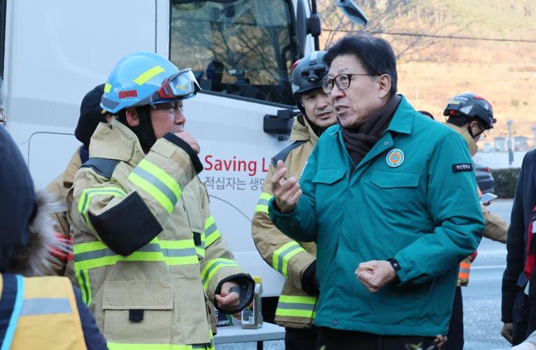 부산시, 기장군 산불 진화 현장점검 ...